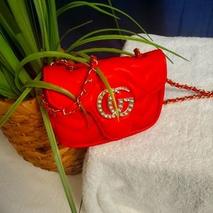 Small Red Crossbody bag